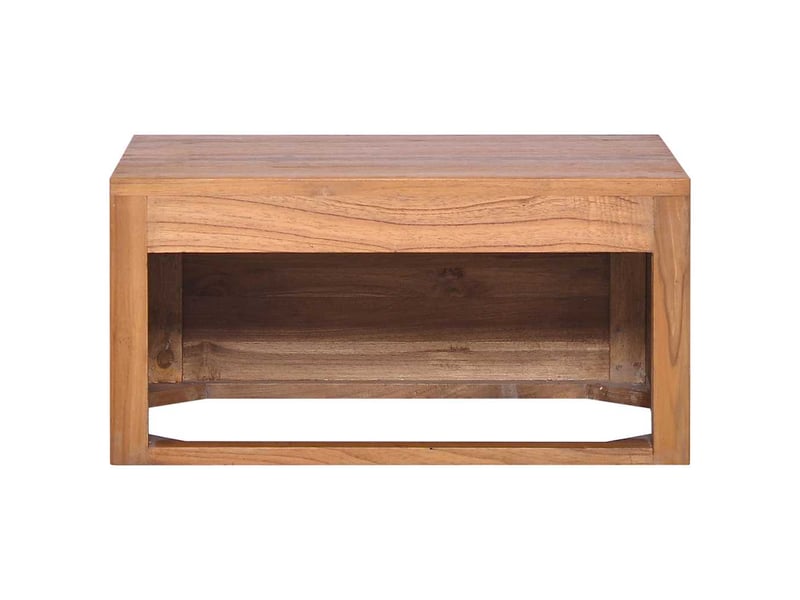  Armoire murale de salle de bain 60x45x30 cm bois de teck massif  - Conforama E