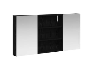 Ensemble de meubles de salle de bain 3 pcs 100x10.5x50 cm shl5749