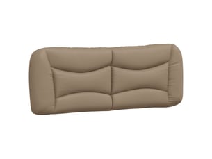 Coussin de tête de lit, coussin décoratif hvar cappuccino 120 cm similicuir