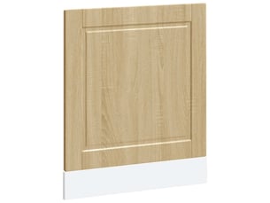 Panneau de lave-vaisselle chêne sonoma 60x1,5x57cm