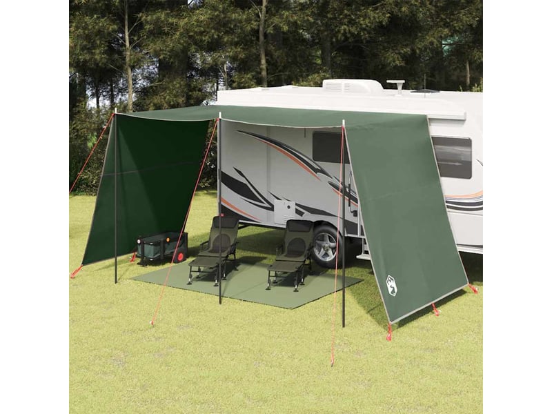 Bâche de camping, tarp de camping résistant à l'eau vert 402x240x240 cm  - Conforama B
