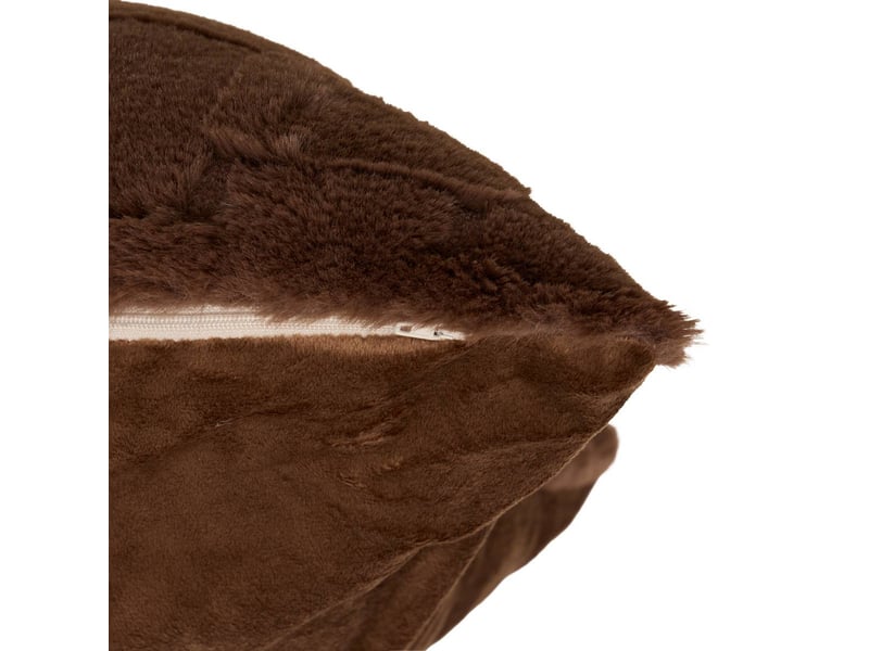  Coussin nalia rectangulaire 50x80cm marron NALIA - Conforama C