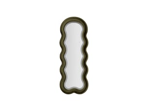 Miroir de salle de bain coloris vert PARIS PRIX - 60 cm x 4 cm