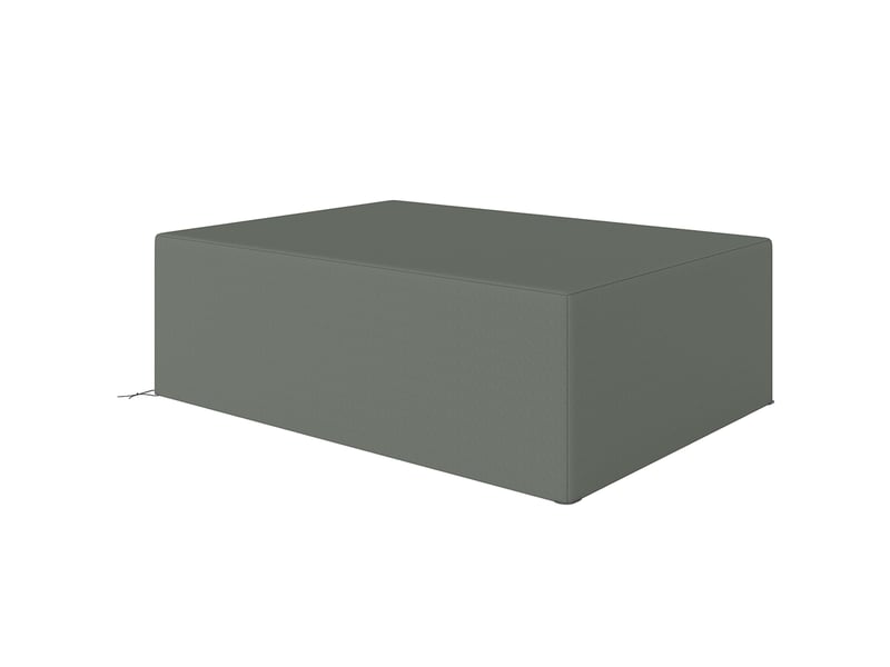  Housse de protection pour mobilier de jardin, résistante à l'hiver et imperméable, en bâche oxford, 275 x 205 x 90 cm, gris foncé  - Conforama B