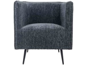 Fauteuil en tissu gris 71,5x73x82 cm h
