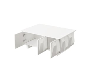 Meuble tv coloris blanc 180 cm evarich