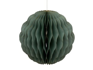 Suspension de noël pallo en papier sauge d. 30 cm