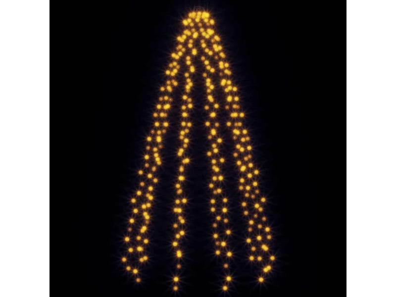  Guirlande lumineuse filet d'arbre de noël 300 led 300 cm  - Conforama D