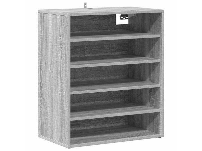  Meuble à chaussures, armoire à chaussures 60x35x70 cm sonoma gris shl9726  - Conforama E