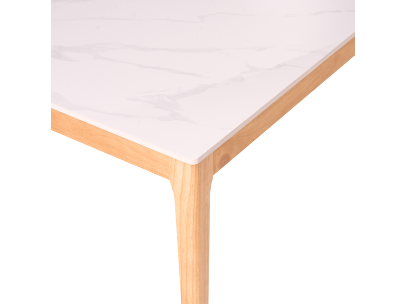  Table basse bonney marbre blanc  - Conforama E