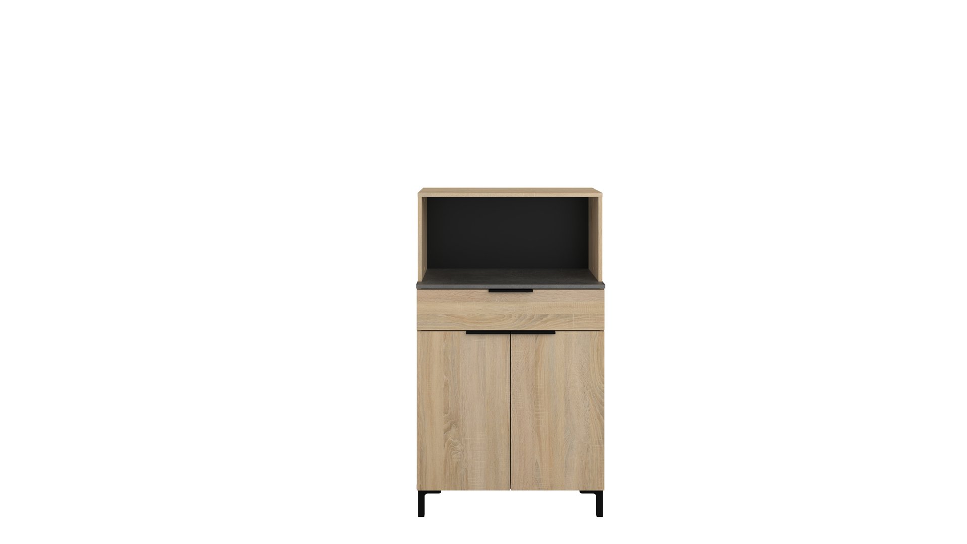 Desserte L.72 cm FUMAY bois clair 124 Conforama