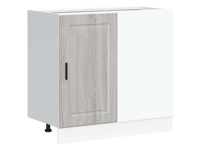  Meuble de rangement, armoire de cuisine porto sonoma gris bois d'ingénierie shl4801  - Conforama A
