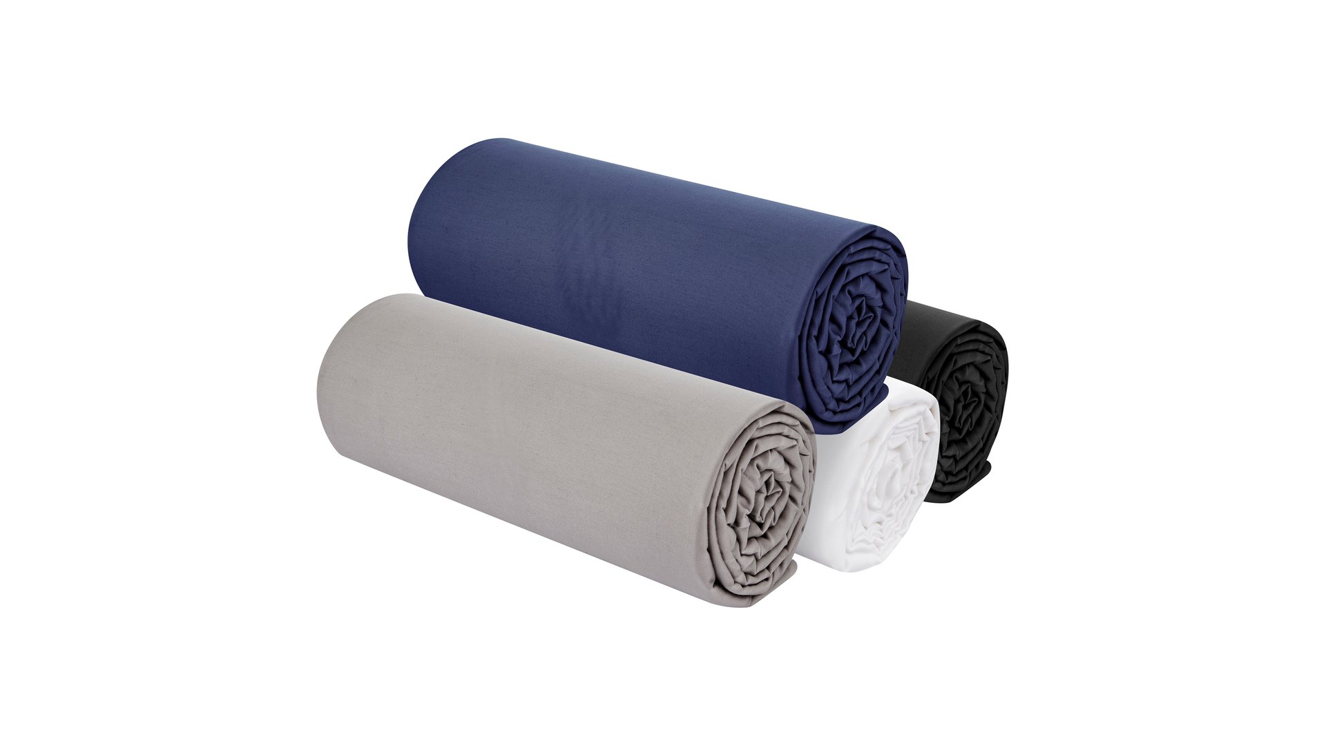 CONFORAMA Drap housse 140x190 cm SATINA coloris noir