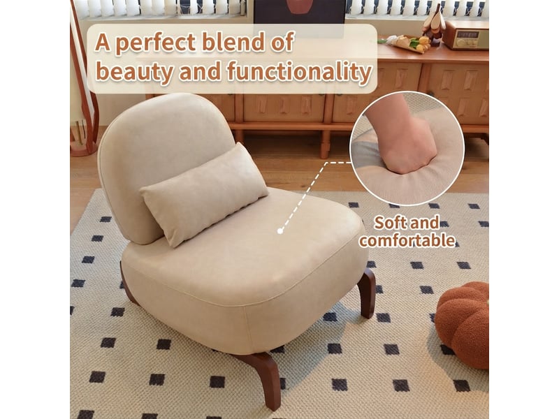  Fauteuil, 86,9x72,1x69,9 cm, en bois massif cao-W5318P497766-conf-NEW - Conforama R