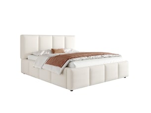 Lit 2 places 180x200 cm    coloris beige