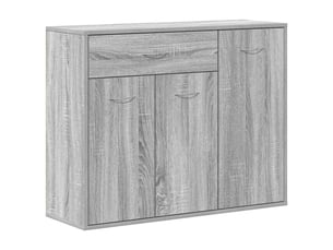 Buffet - bahut - meuble de rangement sonoma gris 88x30x70 cm bois d'ingénierie
