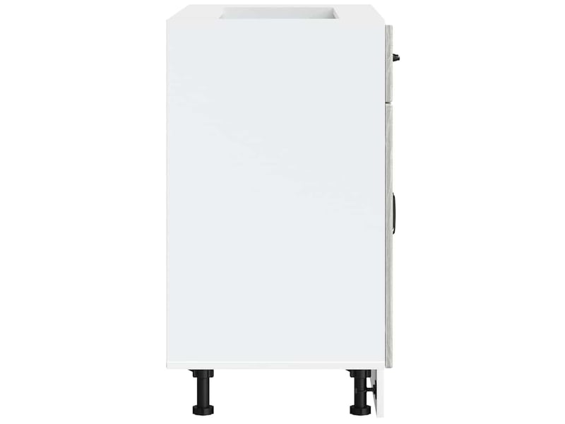  Meuble de rangement, armoire de cuisine lucca sonoma gris bois ingénierie shl8726  - Conforama E