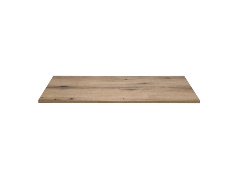  Plan pour vasque icon 120,4 cm en mdf aspect chêne  - Conforama B