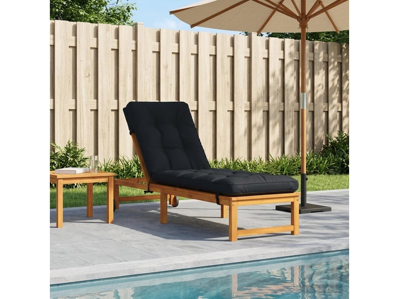  Coussin de transat, coussin pour bain de soleil vianen 100 % polyester bleu foncé cf56284  - Conforama B