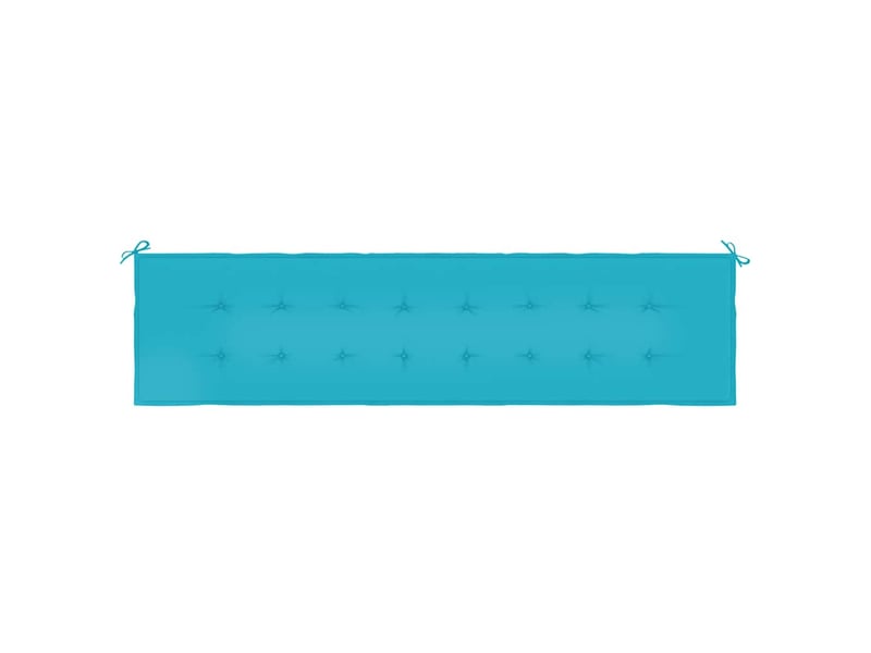  Coussin de banc de jardin, coussin d'assise turquoise 200x50x3 cm tissu cf52846  - Conforama D