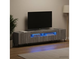 Meuble tv coloris gris 49 cm <strong></strong>  <strong></strong>