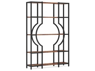 Bibliotheque coloris bicolore 5 étagère(s) <strong>DESMIU</strong> <strong></strong> - 104 cm x 169 cm