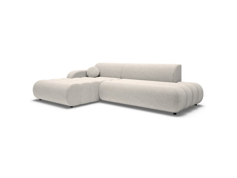 Selsey arione - canapé d'angle convertible - 283 cm - chenille beige clair Arione - Conforama A