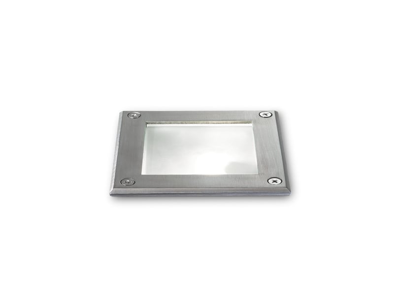  Ideal lux park spot encastré carré extérieur en acier 1x gu10 ip67  - Conforama A