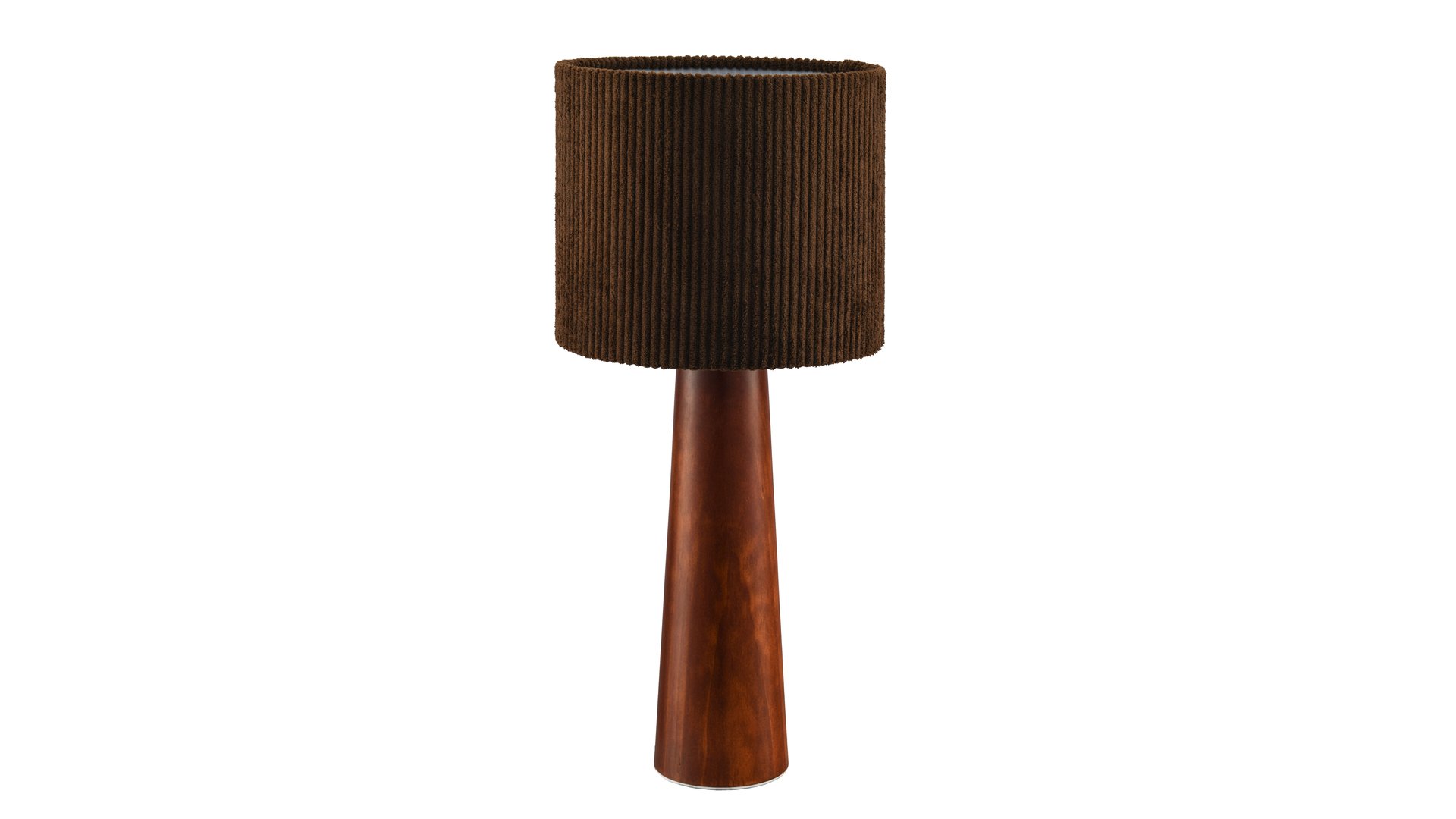 CONFORAMA Lampe Bois 40 cm marron KYOTO