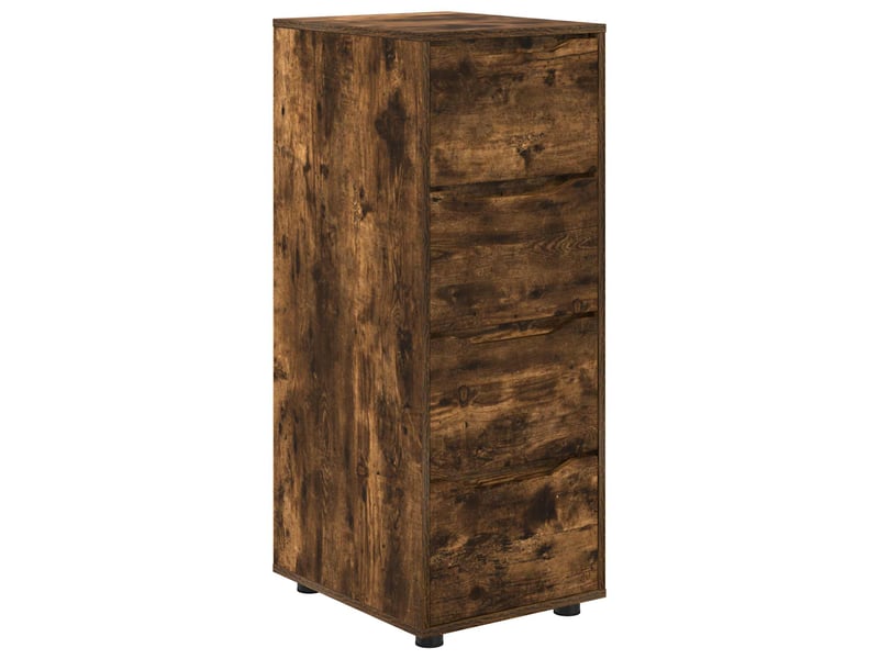  Armoire de rangement, commode de rangement 40 x 48 x 105 cm bois d'ingénierie shl7011  - Conforama A