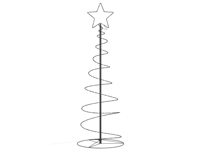  Sapin de noël, arbre de noël à led 100 led blanc chaud 150 cm cf60979  - Conforama D