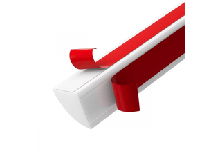 Moulure murale à coller, protection d'angle, décoration flexible pour carrelage et bords de murs, protection et décoration de meubles, 2m, blanc