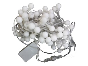 Guirlande lumineuse 100 leds 10m - 8 modes pour décoration noël, jardin, fêtes