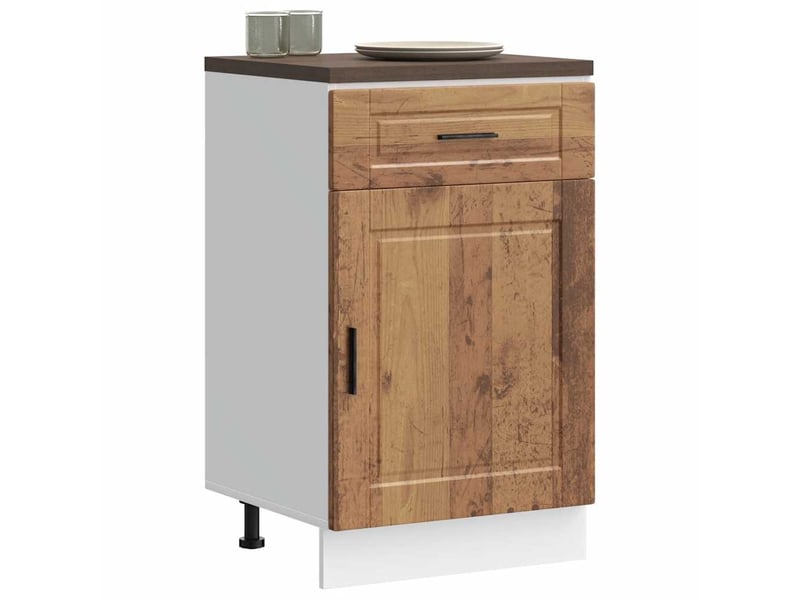  Meuble de rangement, armoire de cuisine porto vieux bois bois d'ingénierie shl3981  - Conforama B