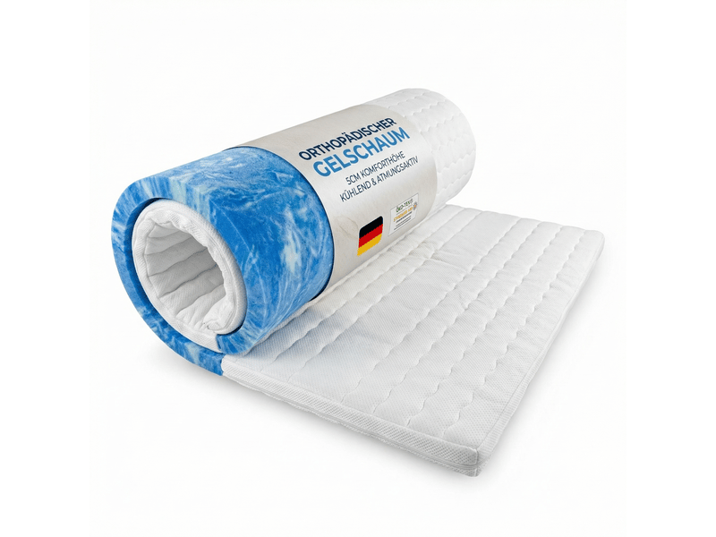  Topper en mousse froide 80x200 h3 – ergonomique – 5 cm d’épaisseur  - Conforama A
