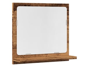 Armoire à miroir de salle de bain vieux bois bois d'ingénierie shl1254