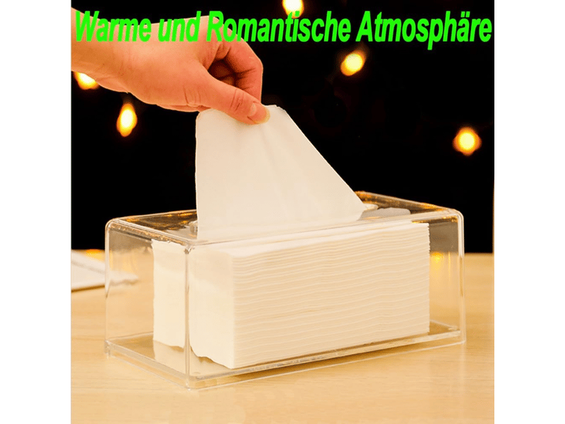  Boîte à mouchoirs carrée transparente en acrylique, boîte à mouchoirs rectangulaire transparente simple et moderne pour salle de bain  - Conforama E