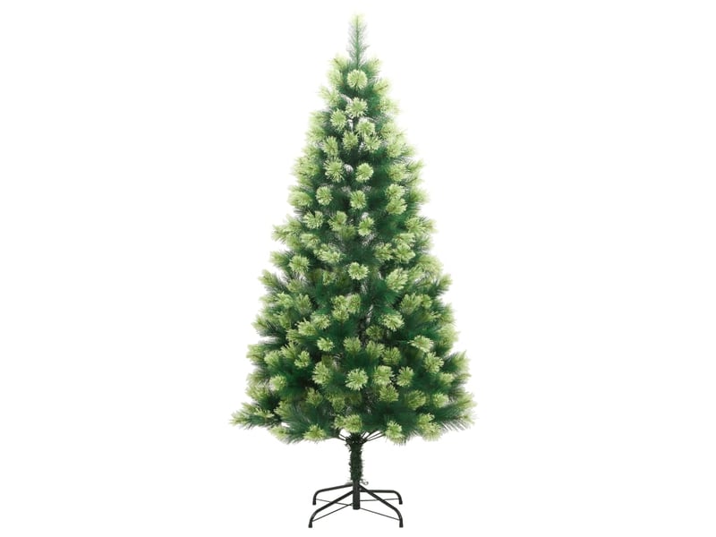  Sapin de noël artificiel, arbre de noël à charnières avec support 240 cm shl2728  - Conforama A