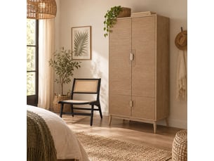 Armoire <strong>WANDERLUST DECO</strong> <strong></strong> coloris marron largeur 80 cm
