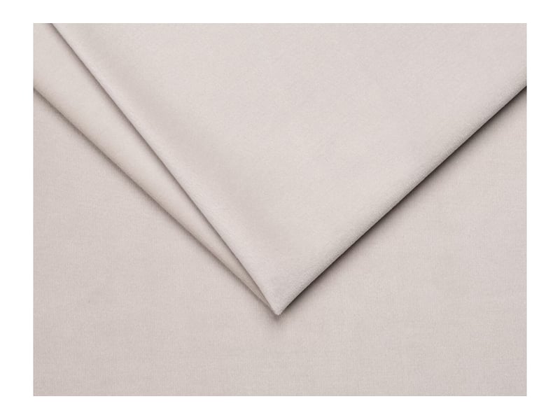  Canapé d'angle réversible miloe 8 places avec accoudoirs en velours - blanc MILOE - Conforama C