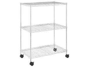 Etagère 60 cm coloris argenté