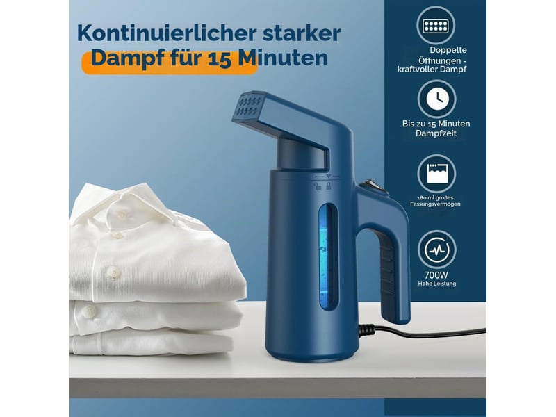  Défroisseur vapeur 700 w, chauffe rapide en 40 s, réservoir 180 ml, débit vapeur 25 gmin  - Conforama B