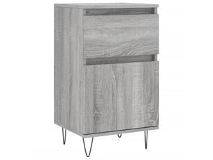 Buffet - bahut - meuble de rangement sonoma gris 40x35x70 cm bois d'ingénierie