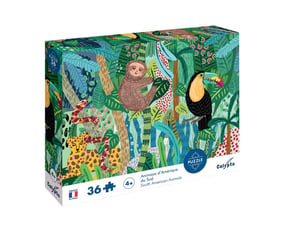 Puzzle 36 pieces - animaux d amerique du sud