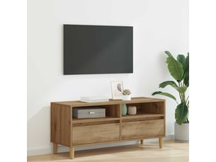 Meuble tv coloris marron 34.5 cm <strong></strong> <strong></strong>