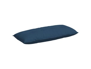 Coussin de dos, coussin de dossier bleu 120 x 19 x 50 cm tissu cf54506