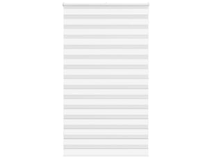 Store zèbre, store de fenêtre blanc 120x200 cm largeur du tissu 120,9cm polyester cf48358