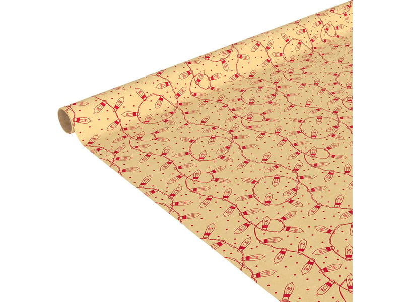  Papier cadeau kraft imprimé 200x70cm  - Conforama A