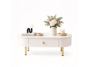 Table basse coloris doré ORN621P266270W