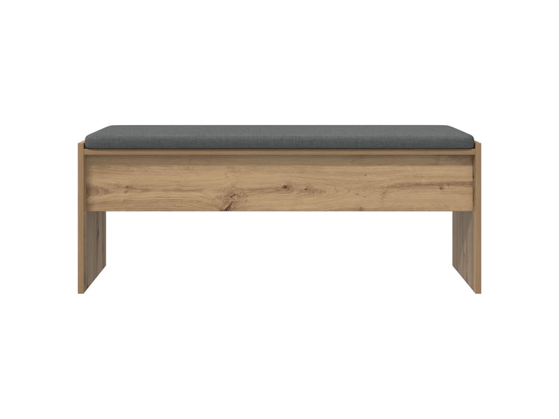  Banc d'entrée, banc interieur chêne artisanal 103x38x40 cm  - Conforama E